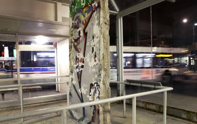 Berlyno sienos fragmentas Čikagoje