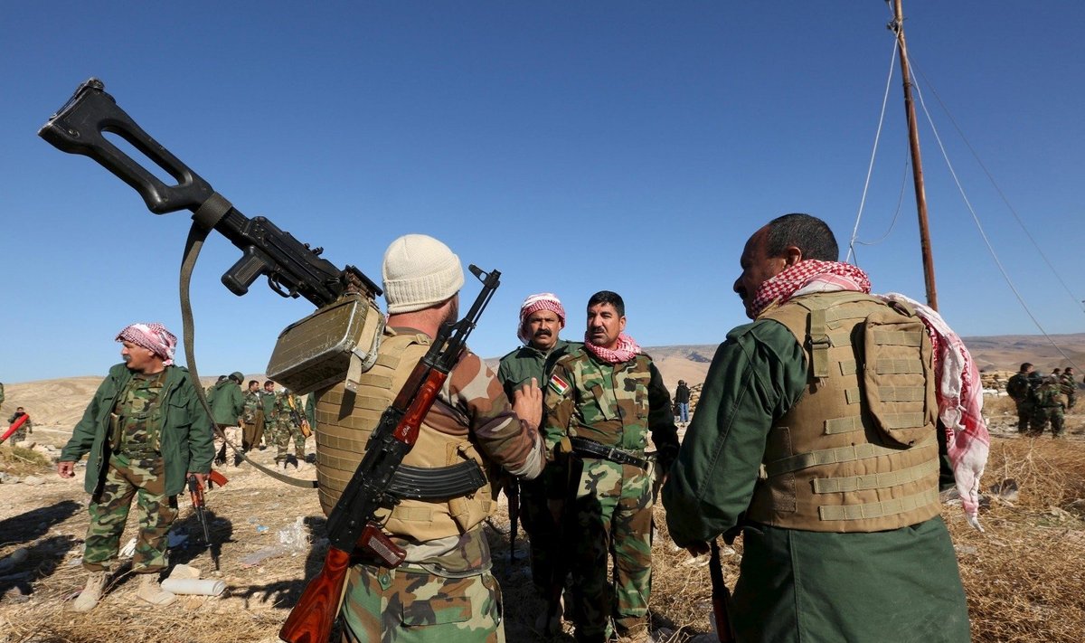 Kurdų kovotojai Sirijoje perėjo į puolimą