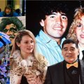 Dramos prie Diego Maradonos karsto: paskutinė mylimoji įtūžį dėl laidotuvėse įvykusio jo buvusios žmonos akibrokšto išliejo viešai