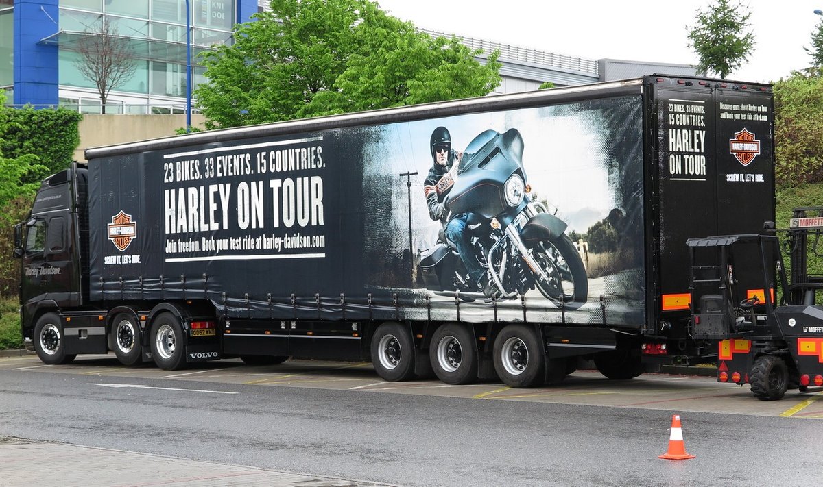 "Harley-Davidson" pradėjo turą po Europą
