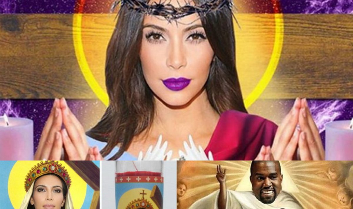Kim Kardashian internautų vaizduotėje