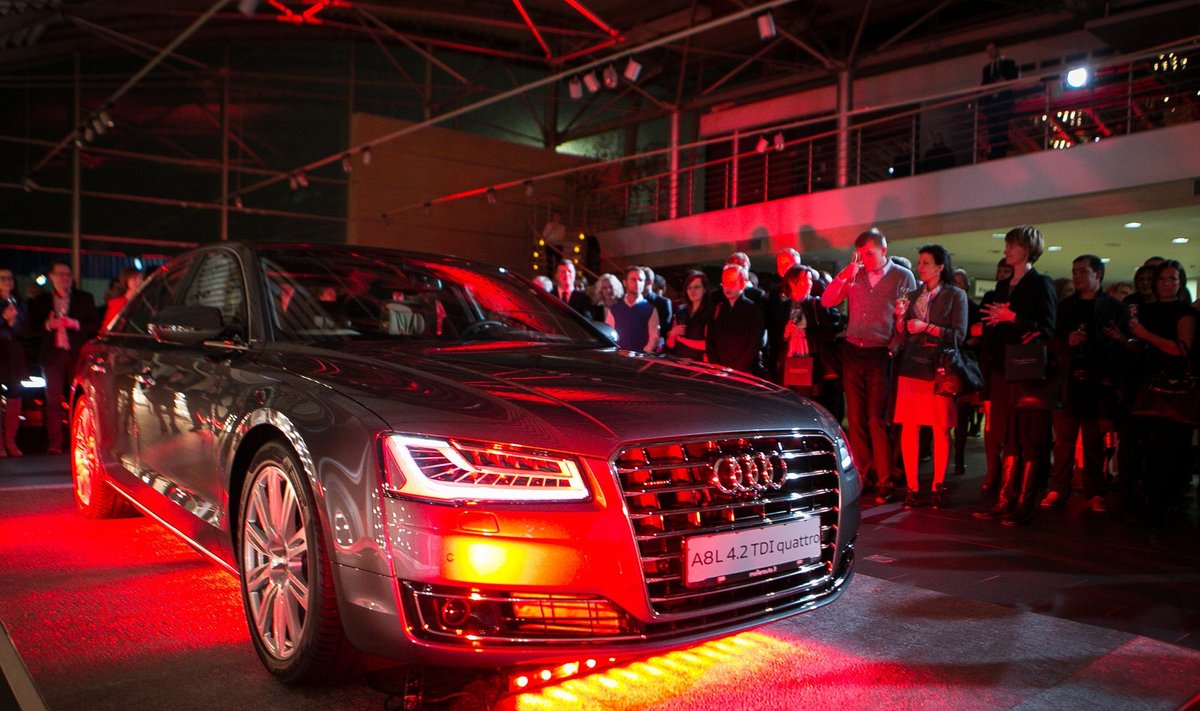 Audi A8 pristatymas
