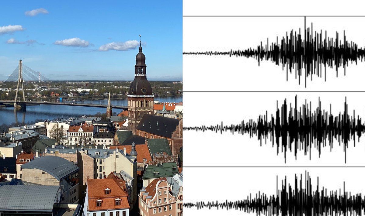 Latvijoje užfiksuotas nedidelis žemės drebėjimas (dpa / Scanpix ir Latvijos geologijos ir meteorologijos centro nuotr.)