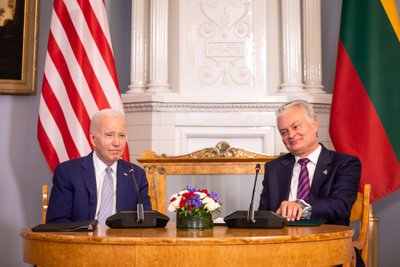 Jungtinių Amerikos Valstijų Prezidentas Joe Bidenas, Lietuvos Respublikos Prezidentas Gitanas Nausėda