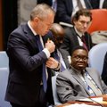 Izraelio delegacijai – kritika dėl poelgio JT posėdyje