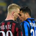 Italijos grandų mūšyje – „Milan“ sutriuškino „Inter“