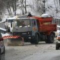 Dėl iškritusio sniego – chaosas: virto medžiai, tūkstančiai gyventojų – be elektros