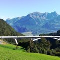 Šveicarijoje atidarytas aukščiausias Europoje arkinis tiltas