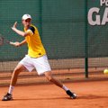 Jaunių teniso turnyro Šiauliuose šešioliktfinalio barjerą įveikė tik du lietuviai