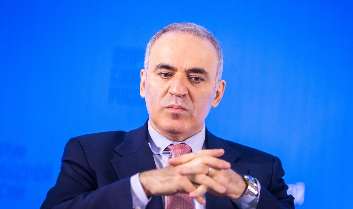 Garry Kasparov at the first Free Russia Forum in Lithuania