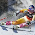 Kalnų slidinėjimo pasaulio taurės varžybų etapo didžiausio slalomo rungtį laimėjo L.Vonn