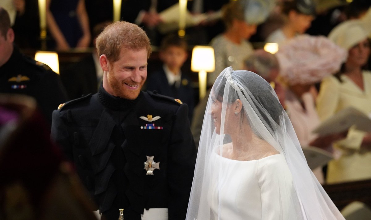 Susituokė princas Harry ir Meghan Markle