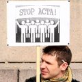 Kaune – protesto akcija prieš ACTA