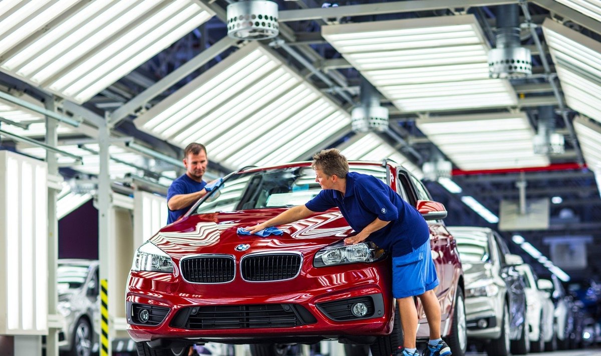 BMW gamykla Leipcige