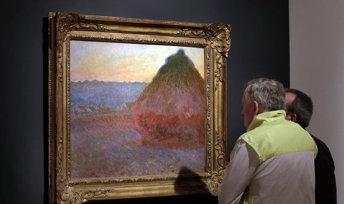Claude'o Monet drobė