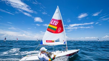 Olimpinių klasių pasaulio taurės etape Lietuvai finalinių kovų planus pakoregavo vėjas