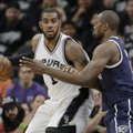 Totalus dominavimas: „Spurs“ be gailesčio pervažiavo „Thunder“ ekipą