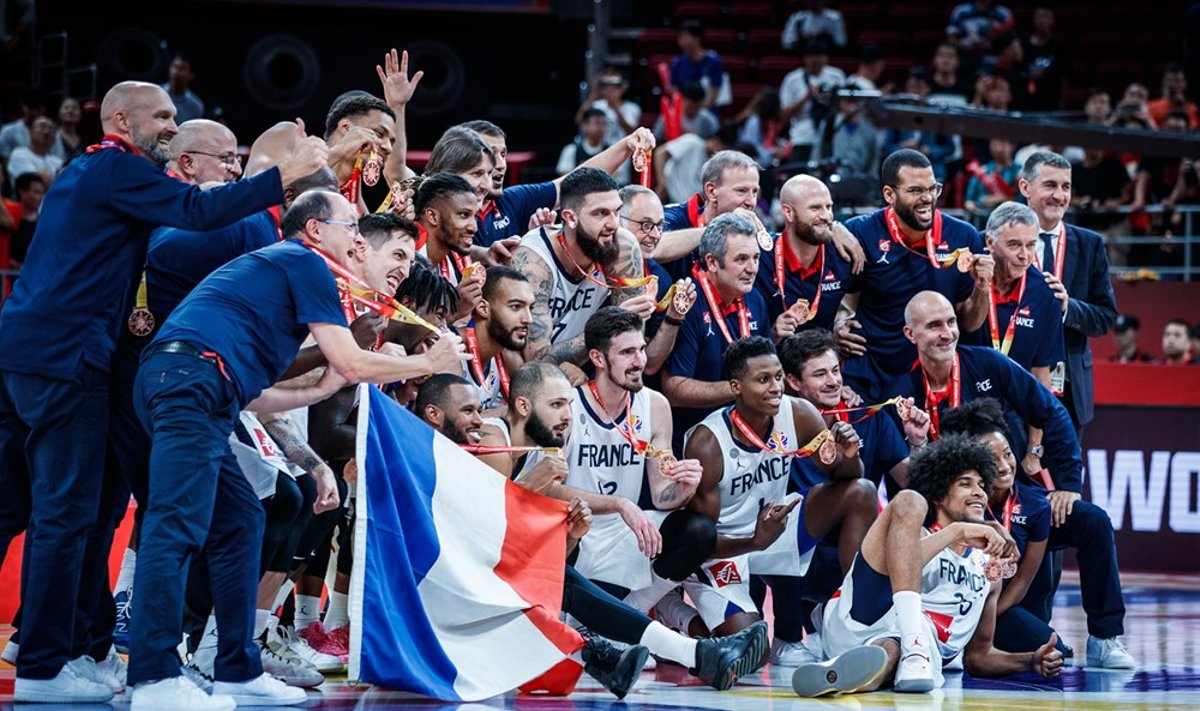 Prancūzų triumfas iškovojus pasaulio čempionato bronzą
