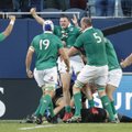 Airijos regbio rinktinė pirmą kartą nugalėjo Naujosios Zelandijos komandą