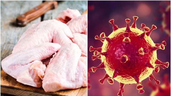 Koronavirusas aptiktas ir ant maisto: mokslininkai atsakė, ar jį valgant galima užsikrėsti