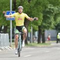 Solo pergalę Jonavoje pasiekęs D. Džervus tapo „Jonava Cycling Tour” lenktynių nugalėtoju