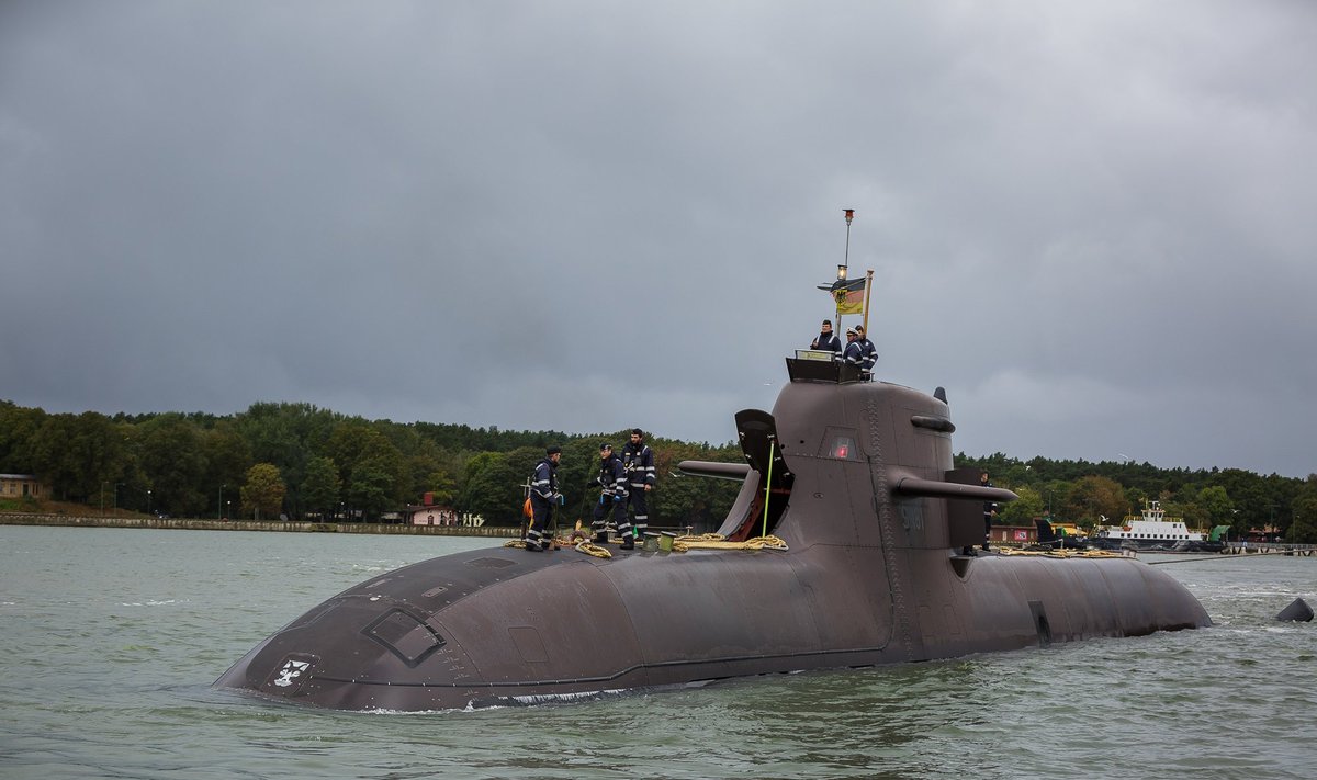 В Литву зашла подводная лодка ВМС Германии