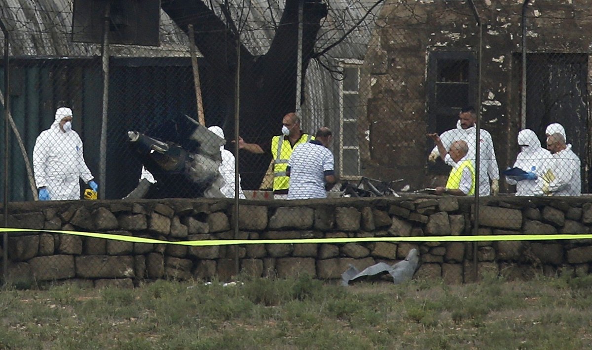 Prancūzijos lėktuvo katastrofa Maltoje
