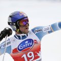 Istorinė norvego pergalė pasaulio kalnų slidinėjimo taurės varžybų didžiausiojo slalomo rungtyje Italijoje