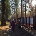 На московской "Стене памяти" с именами более 6 000 жертв репрессий есть и литовские фамилии