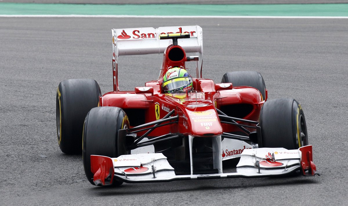 Felipe Massa su "Ferrari"