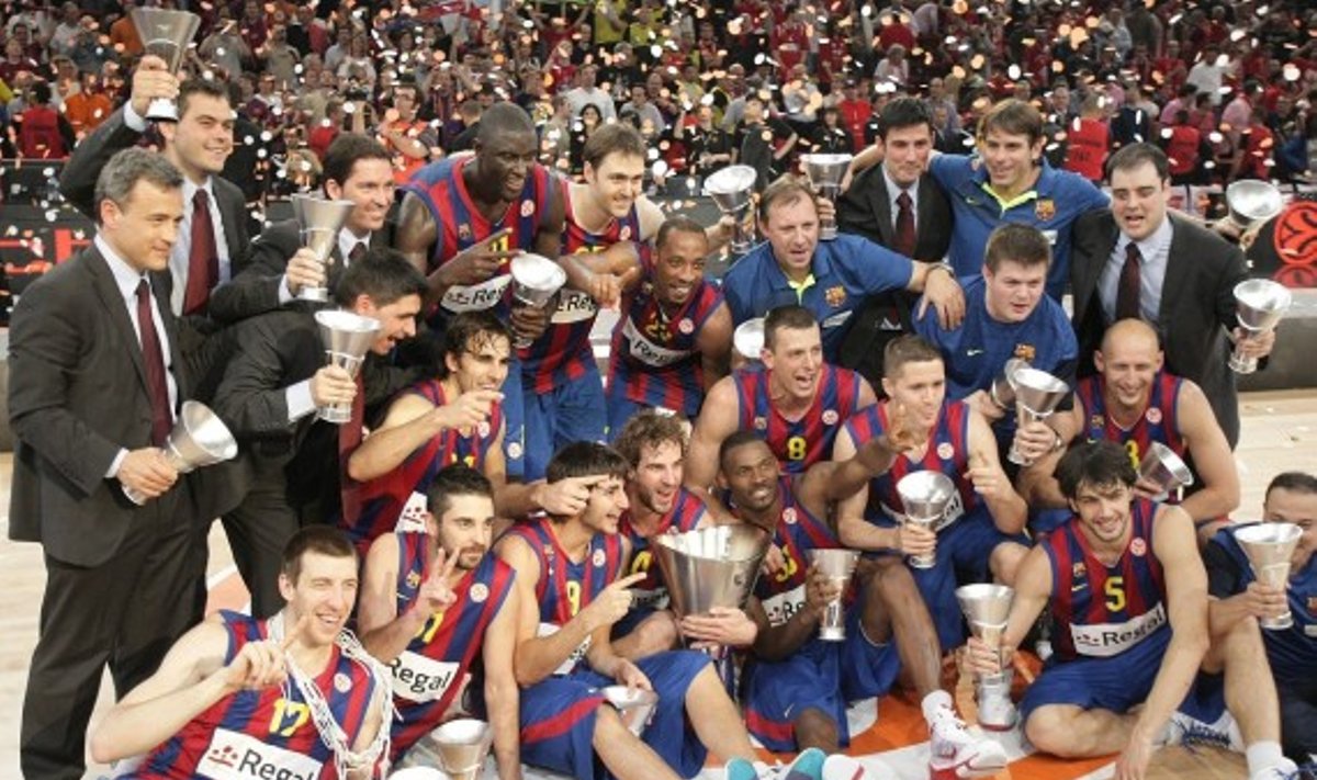 Šiemet Eurolygoje triumfavo "Barcelona" klubas