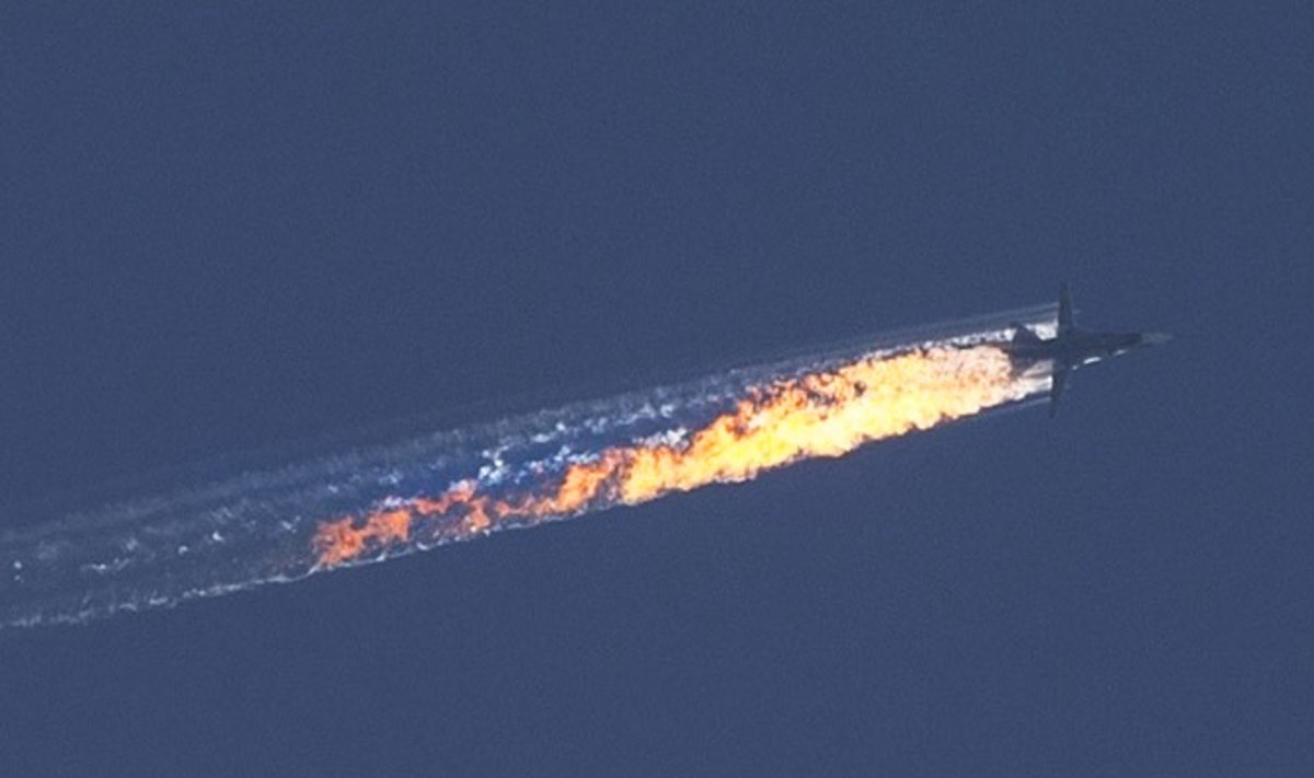 Rusijos Su-24 numušimas virš Turkijos