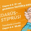 Tiesiogiai: „Tautiškos giesmės“ giedojimas Lietuvoje ir visame pasaulyje