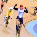 Olimpiados dviračių treke žaidynių šeimininkai susižėrė septynis aukso medalius