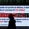 Italijai gresia 4 mlrd. dolerių ES bauda dėl skolos