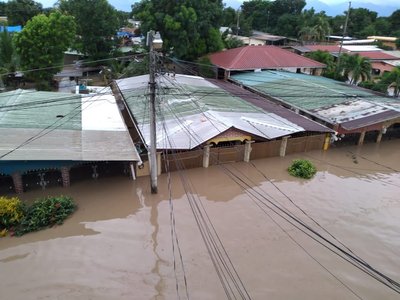 Potvynių padariniai Hondūre