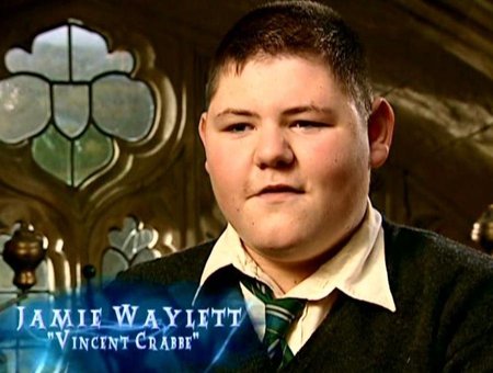 Jamie Waylettas filme apie Harį Poterį vaidina Vincentą Crabbe’ą