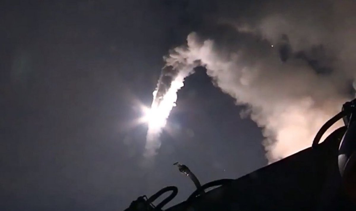 Rusijos raketos, paleistos į Siriją