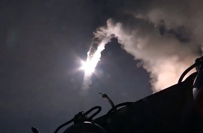 Rusijos raketos, paleistos į Siriją
