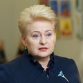 President Grybauskaitė: Lithuania will not be in coalition against Islamic State with Russia