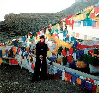 Kelio aplink šventąjį Kailašo kalną pradžia. Tibetas 1998. 