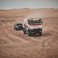Vanago techniniai nesklandumai pirmajame Dakaro etape: automobilis tiesiog sustojo