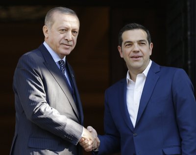 Alexis Tsipras, Recepas Tayyipas Erdoganas