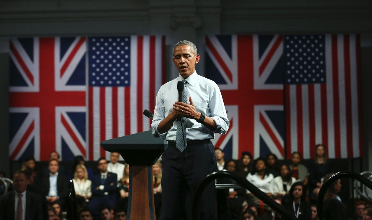 B. Obama susitikime su britais