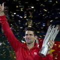 Teniso turnyrą Šanchajuje vėl laimėjo serbas N. Džokovičius