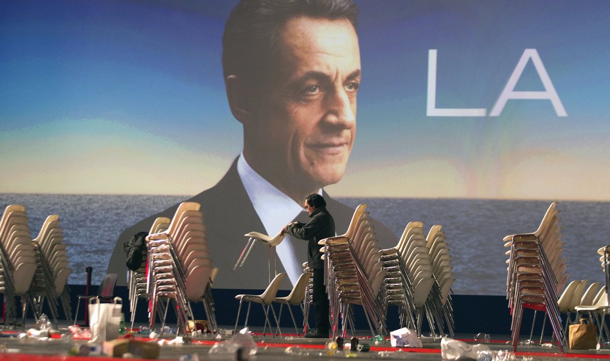 N.Sarkozy rinkimų viltis sieja su masiniu mitingu