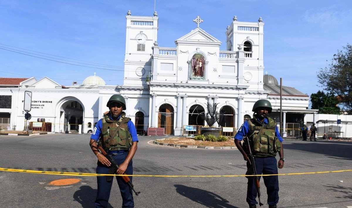 Šri Lanka po išpuolių per Velykas