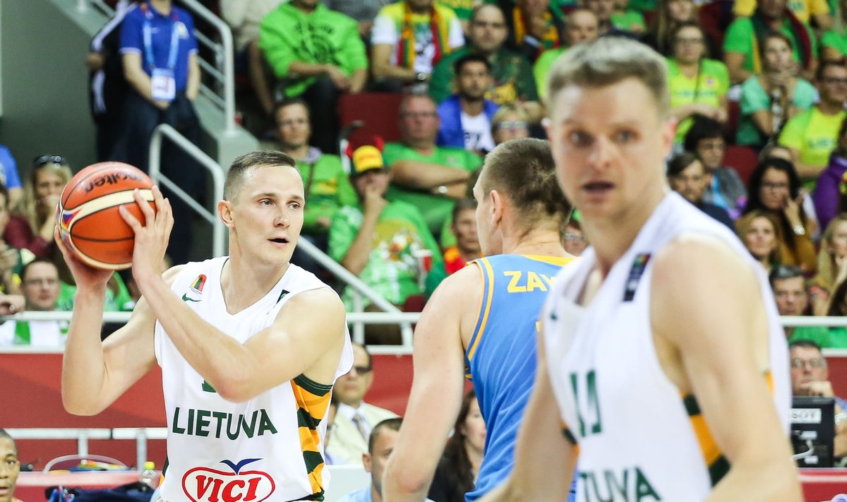 Europos krepšinio čempionatas 2015. Lietuva - Ukraina