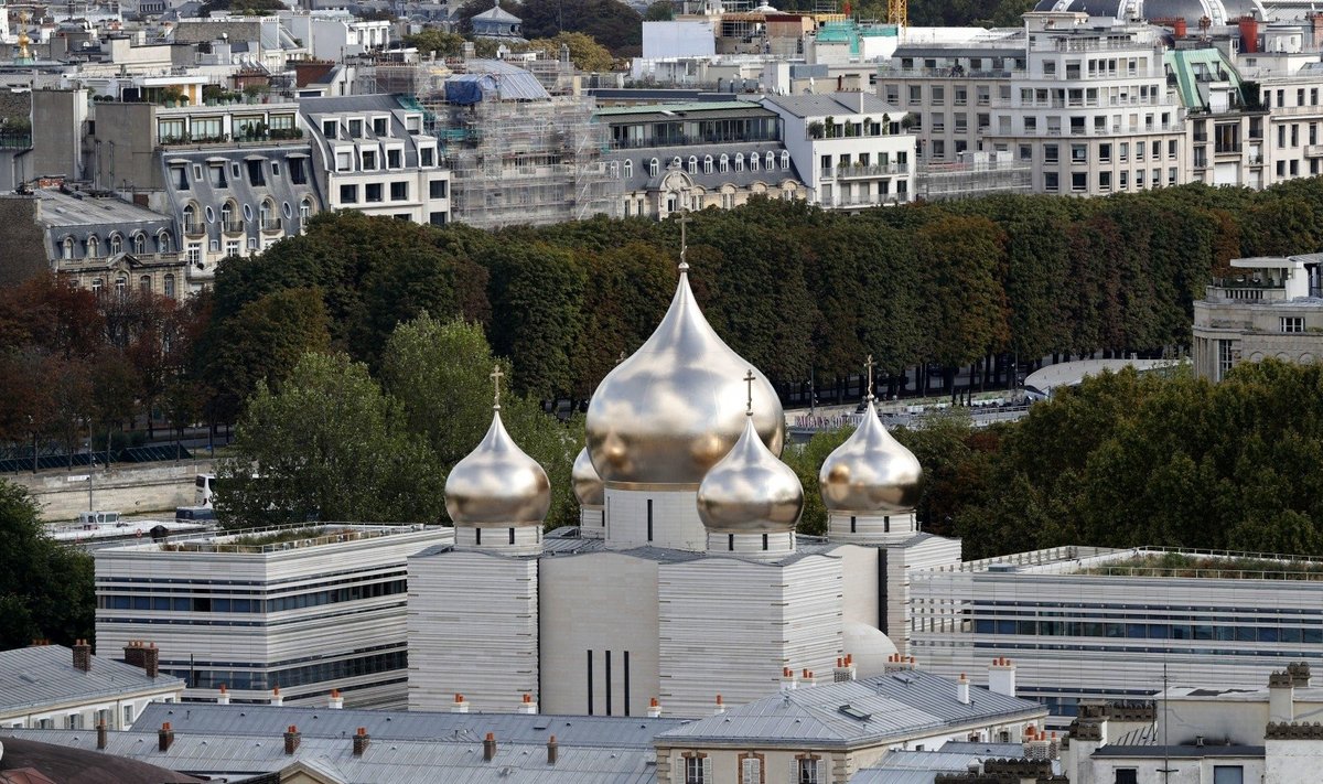 Rusų cerkvė Paryžiaus centre