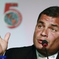 Ekvadoro prezidentas R.Correa išrinktas dar vienai kadencijai